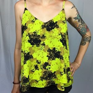 ❣️NWT Neon Floral Camisole Medium